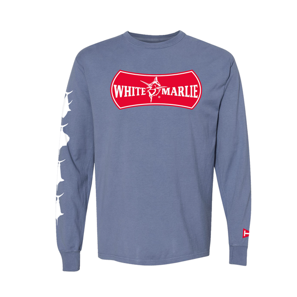 White Marlie Long Sleeve T-Shirt