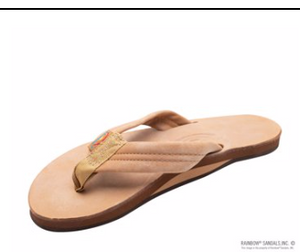 womens Wide Strap Rainbows