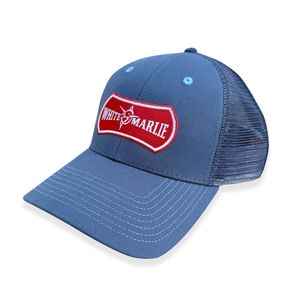 White Marlie Slate Dusk Trucker