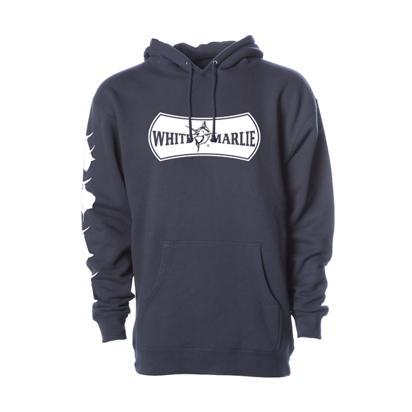 Slate Blue White Marlie Sweatshirt