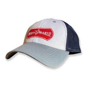 White/Navy/Stone Grey White Marlie Trucker Hat