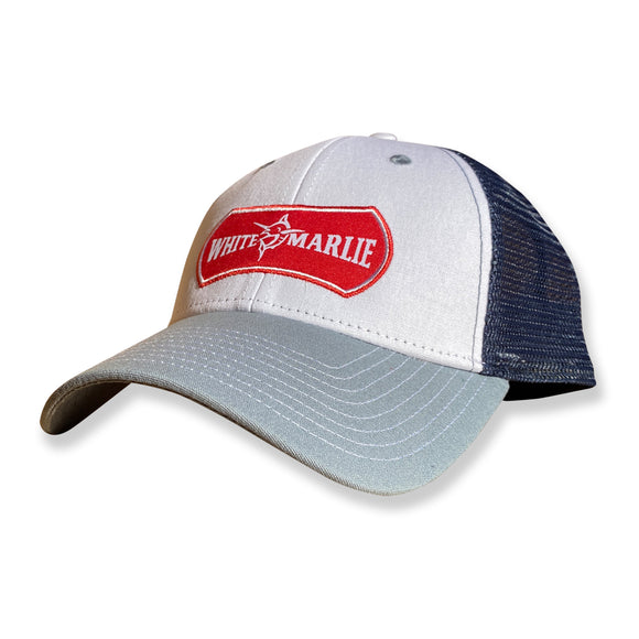 White/Navy/Stone Grey White Marlie Trucker Hat