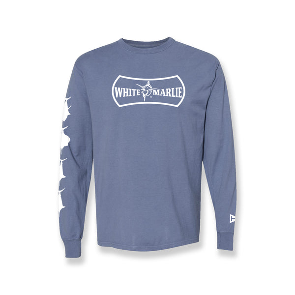 SPF Performance Billfish T Shirt- Long Sleeve in Blue – Grander