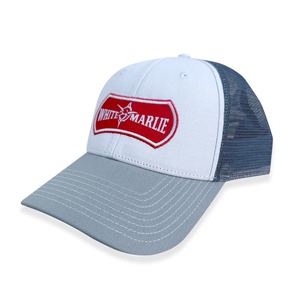 White Marlie Grey/White /Slate Trucker Hat