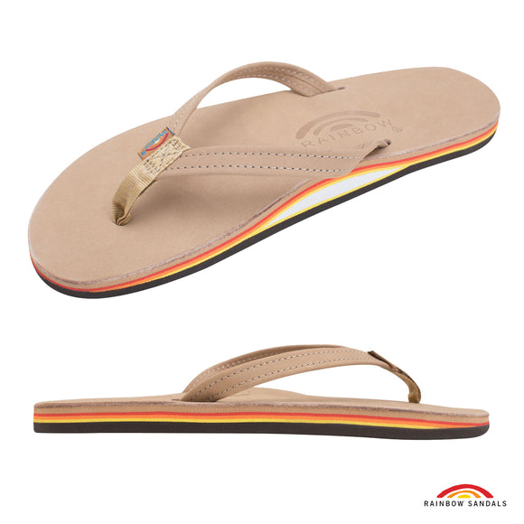 Single Layer Premier Leather with Arch Support and a 1/2