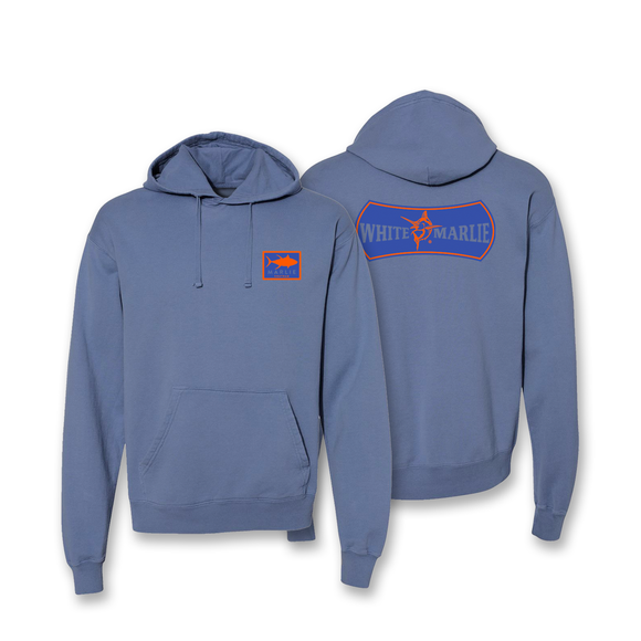 Salt water Blue Marlie Tuna Chatham Hoodie