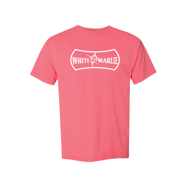 Adult White Marlie Coral S/S T Shirt