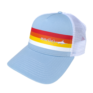 Sky Blue Sun Bar Marlie Trucker Hat