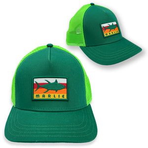 Green Marlie Tuna Trucker Hat