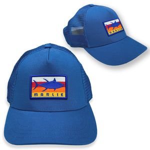 Royal Blue Marlie Tuna Trucker Hat