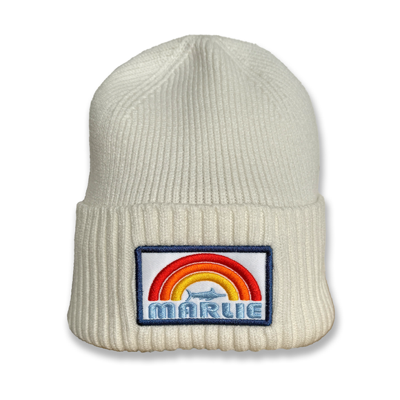 White Marlie Sun Beanies