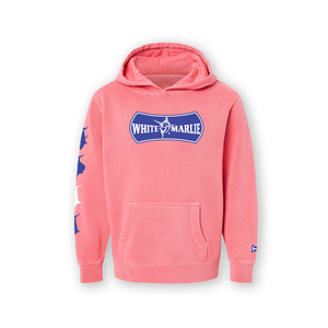Youth Pink White Marlie Hoodie