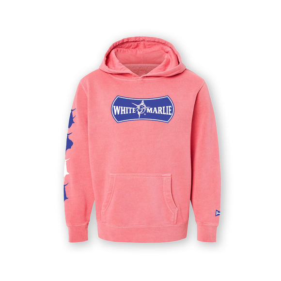 Youth Pink White Marlie Hoodie